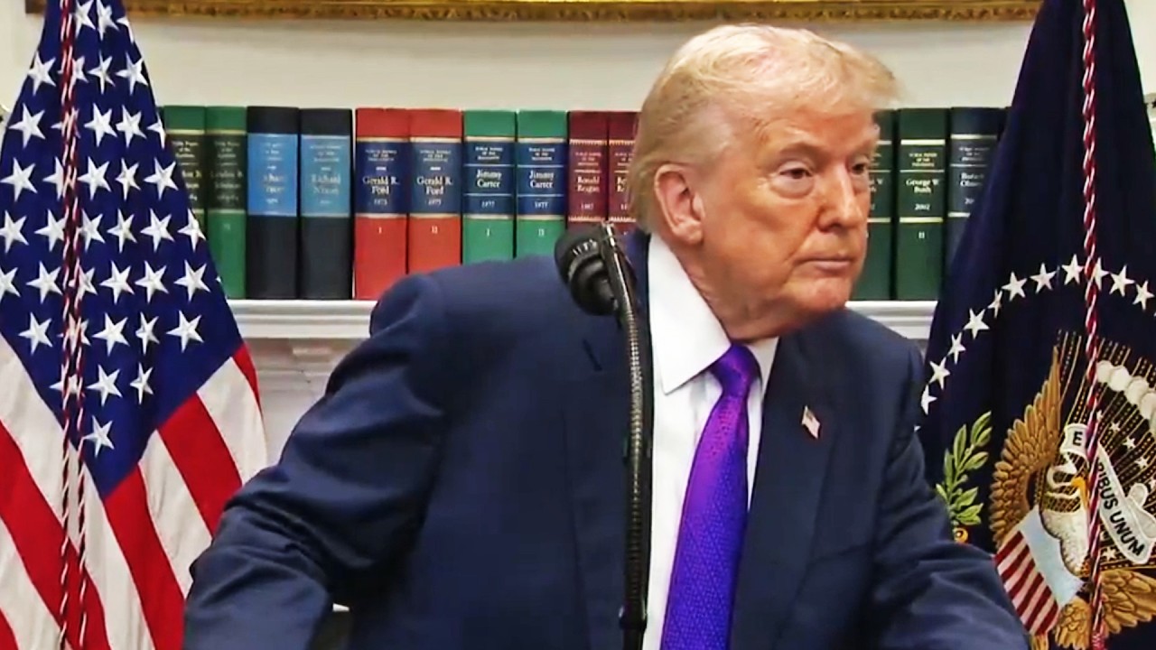 Trump DOES NOT LIKE Epstein questions