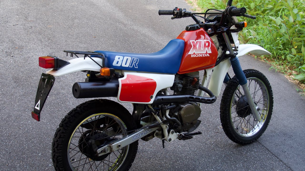 【HONDA XLR80R】走行距離581KM 車両紹介動画