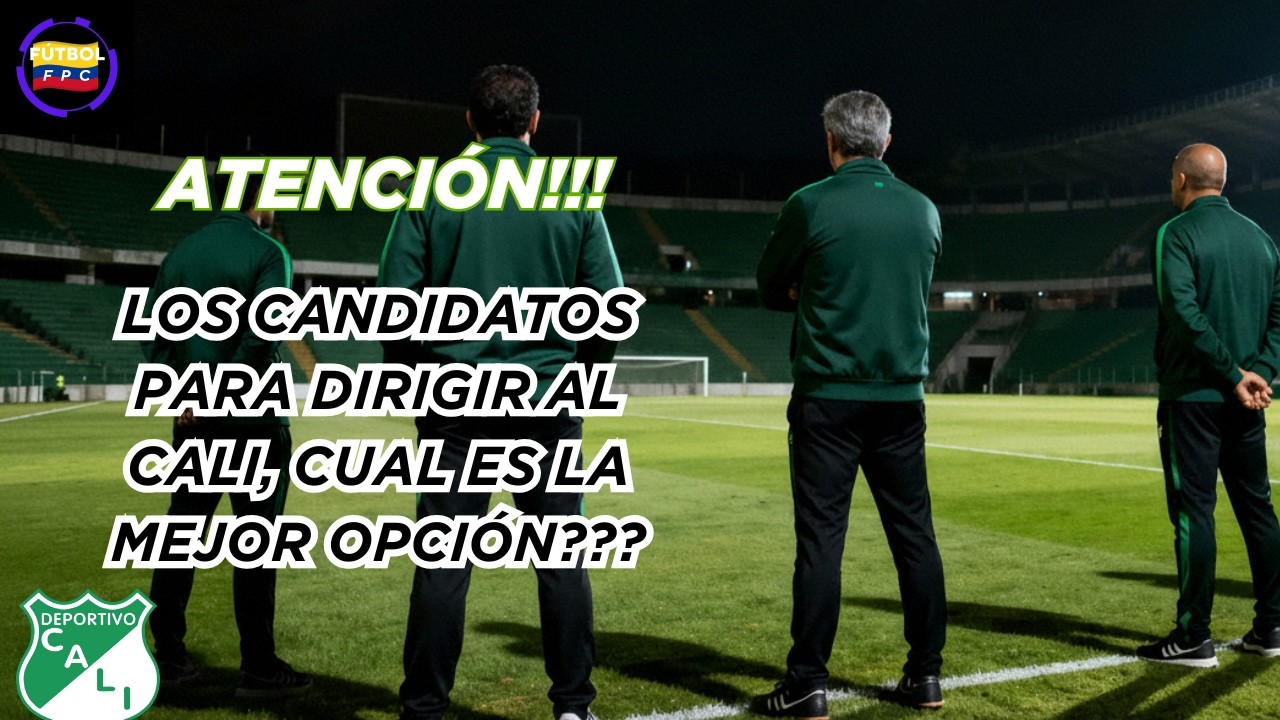 🚨YA ESTÁN AQUÍ!!!🔥LOS DTS CANDIDATOS PARA DIRIGIR AL CALI💥CUAL ES LA MEJOR OPCIÓN❓🤔