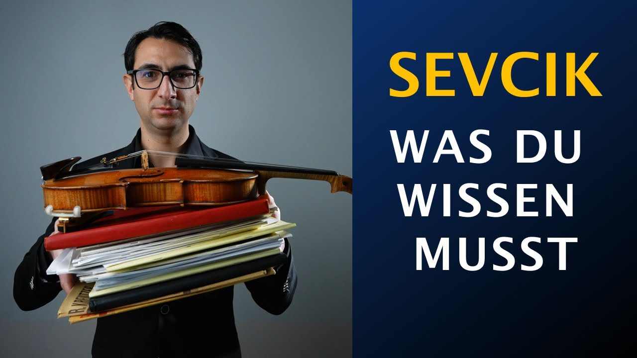 Sevcik für die Geige? Was du vorher unbedingt wissen solltest