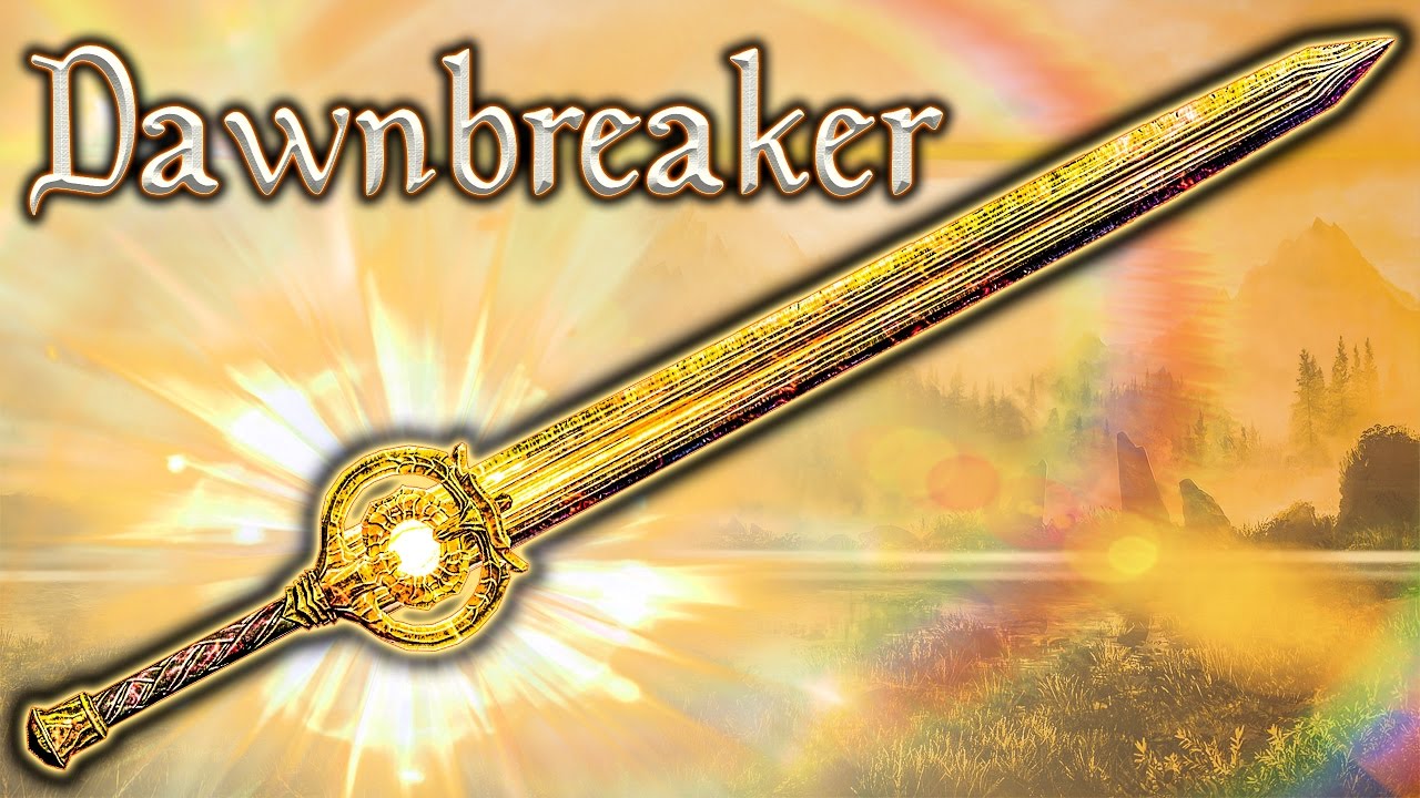Skyrim SE - Dawnbreaker - Weapon Guide