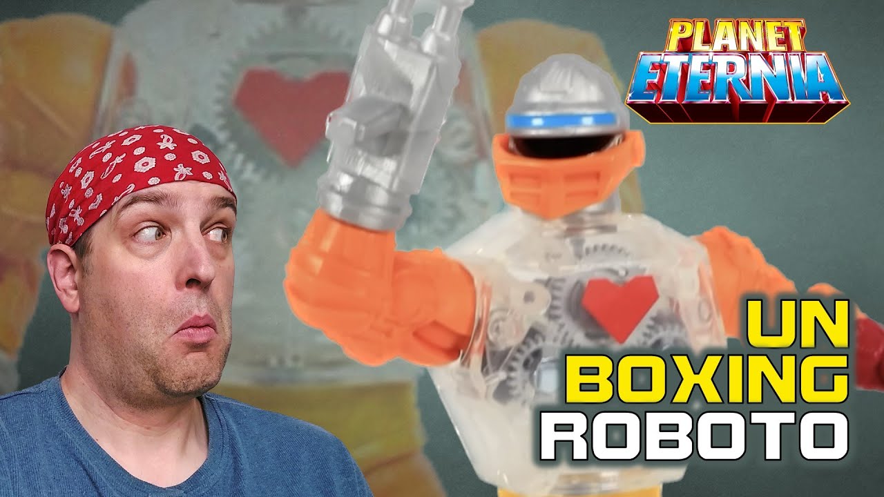 Unboxing Roboto Minicomic-Look (MotU Origins) | PlanetEternia