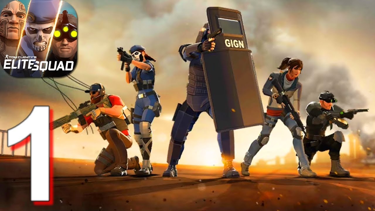 Tom Clancy's Elite Squad - Gameplay Walkthrough Part 1 Tutorial (Android,iOS)