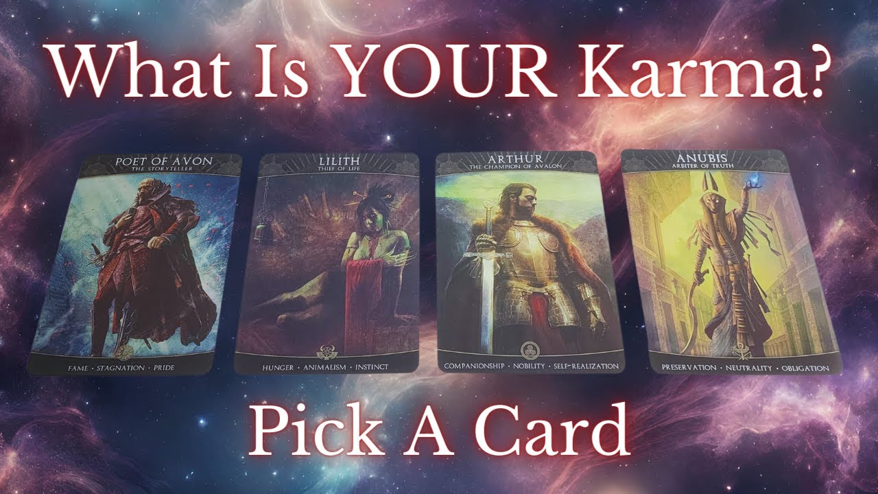 ✨ What Is YOUR Karma In This Lifetime? ✨Pick A Card Tarot Reading