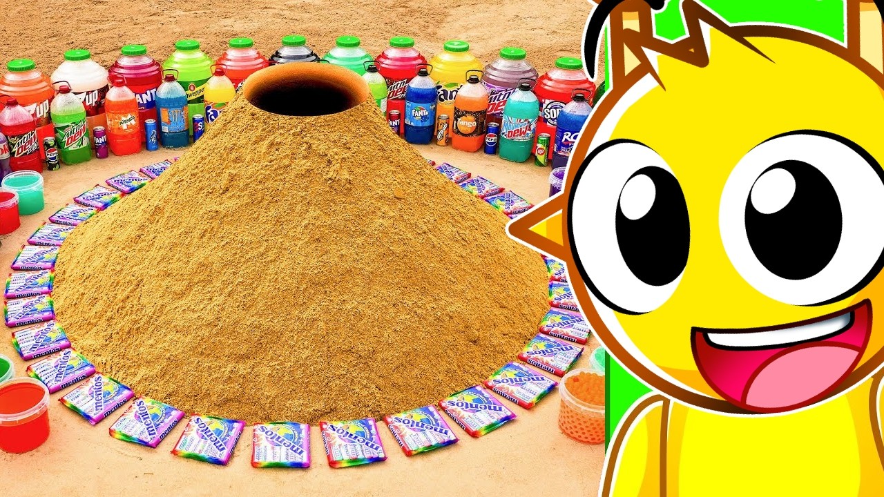 FIZEMOS O MAIOR VULCÃO SPRUNKI DO MUNDO!