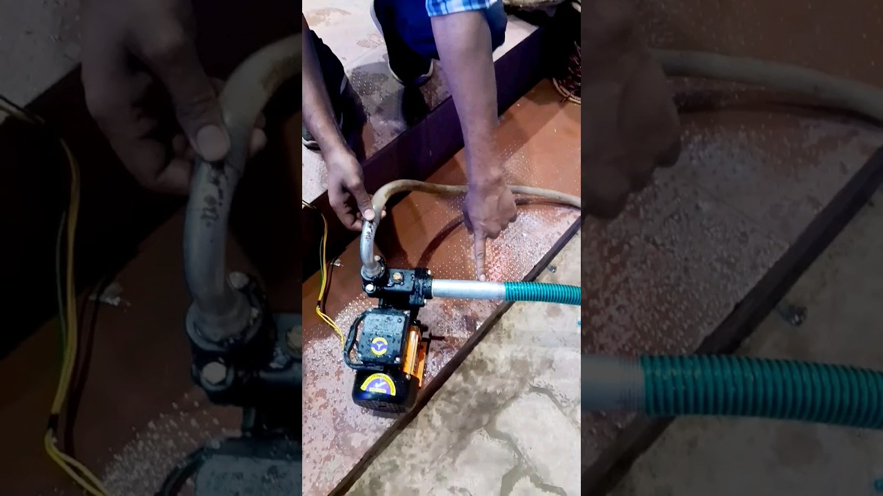 Self Priming Pump Installation View 