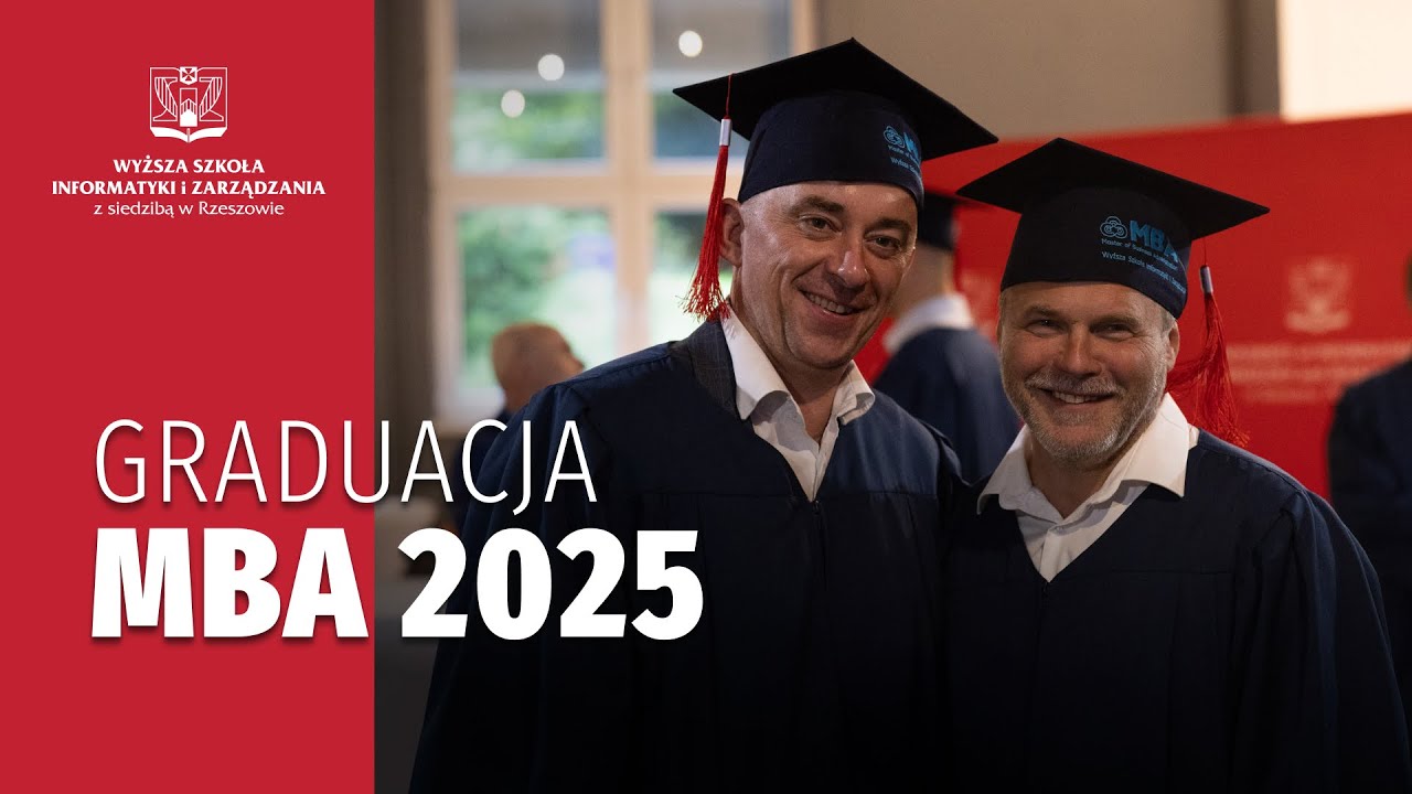 Graduacja Master of Business Administration we WSIiZ 2025