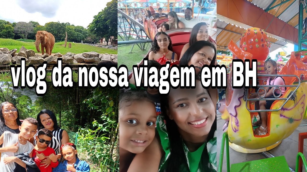 Nossa viagem em BH #vlog #ferias #parqueguanabara #zoologicobh #viagem