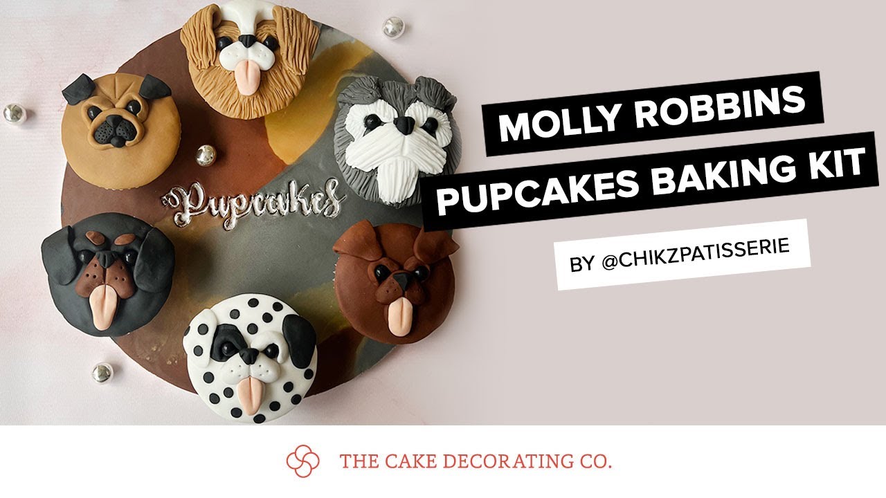 Molly Robbins Pupcakes Cupcake Baking Kit by @chikzpatisserie