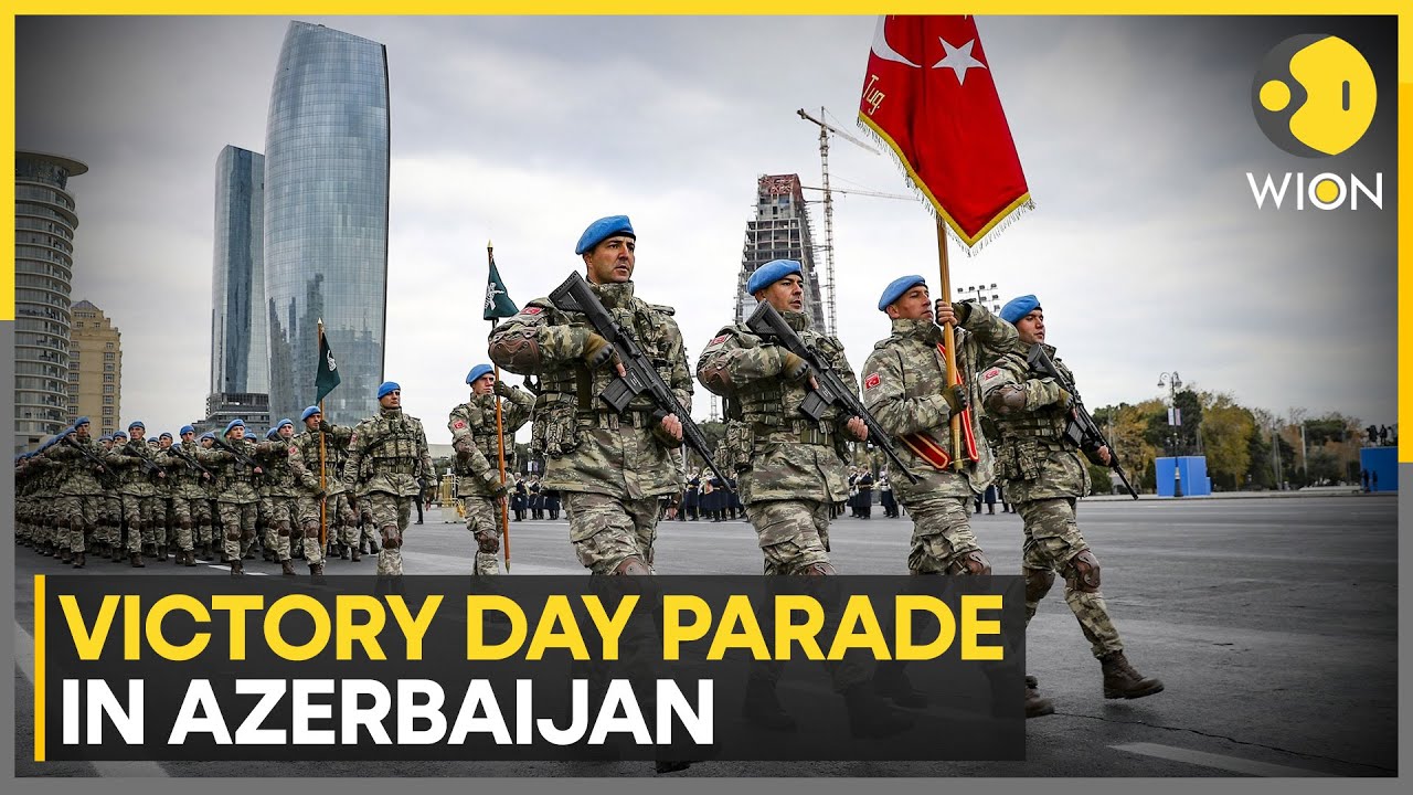 Azerbaijan Marks National Day; Turkey's Erdogan, Pakistan's PM Sharif in Attendance | WION News