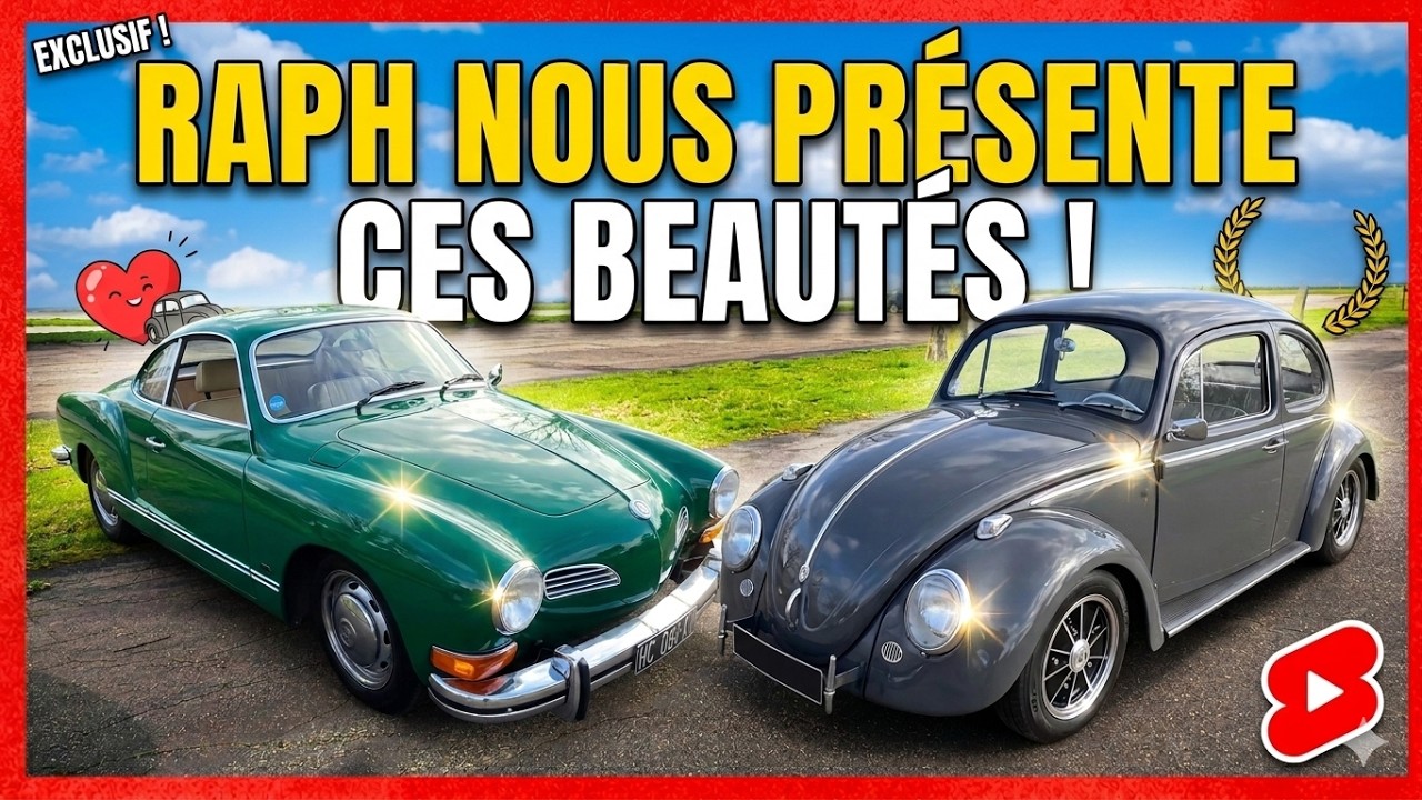 Une Coccinelle Maison et une Karmann Ghia ! Raph nous r&eacute;gale (1er Avril Ep2)