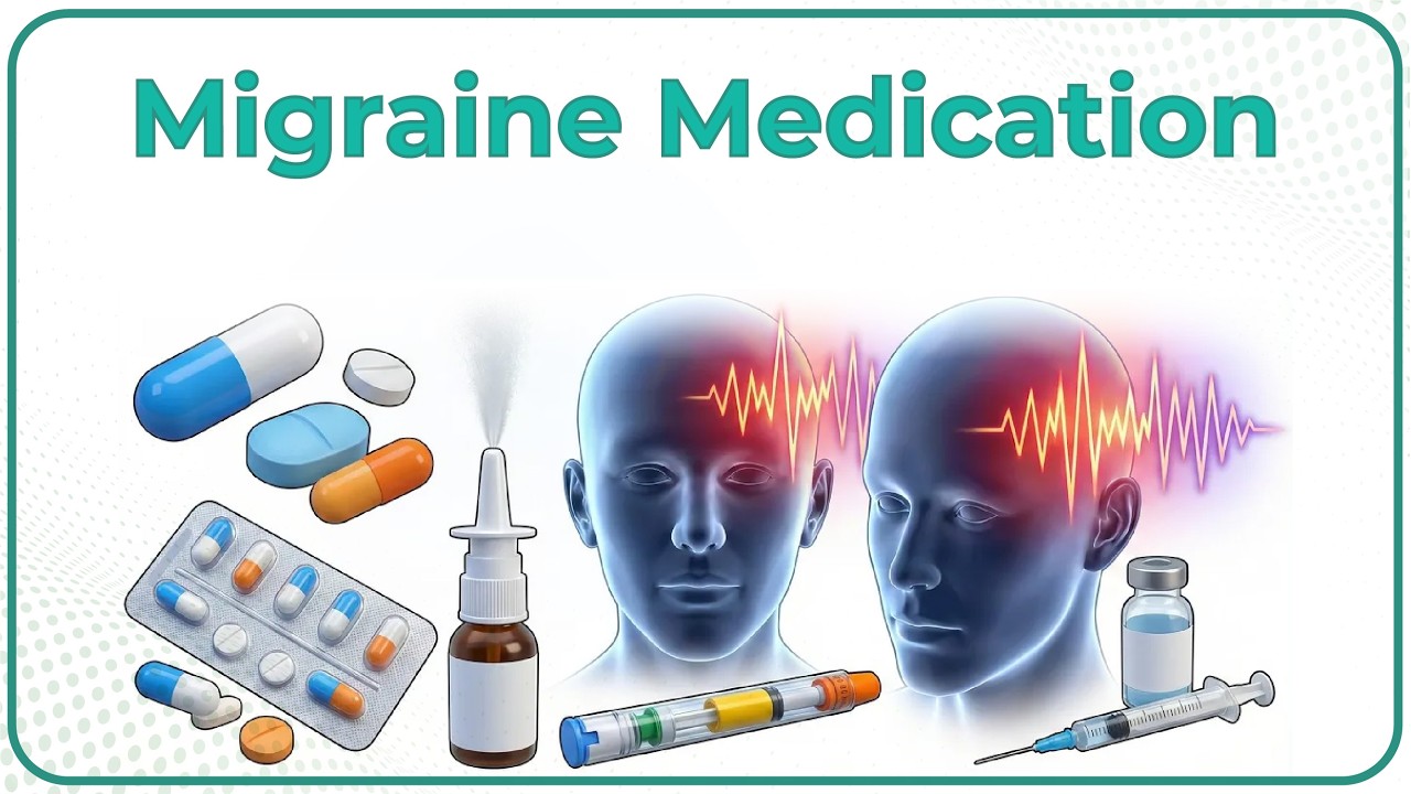 Migraine Medication (Animation) 🧠: Drug Classes, Mechanisms of Action, and New Treatments