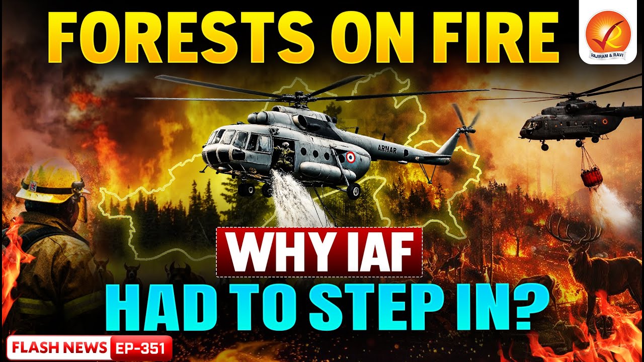 Why Climate Change is FUELING Forest Fires in Northeast India