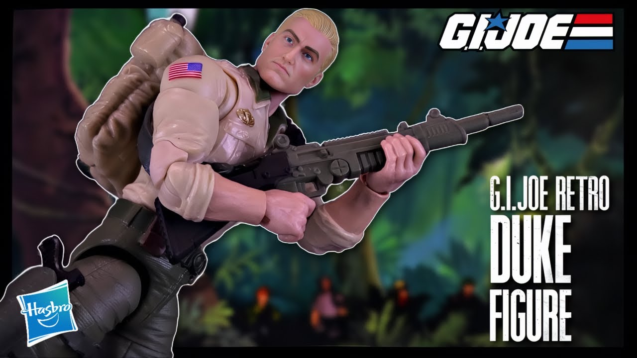 Hasbro G.I. JOE  Classified Series 6-Inch Retro Duke Action Figure | @The Review Spot