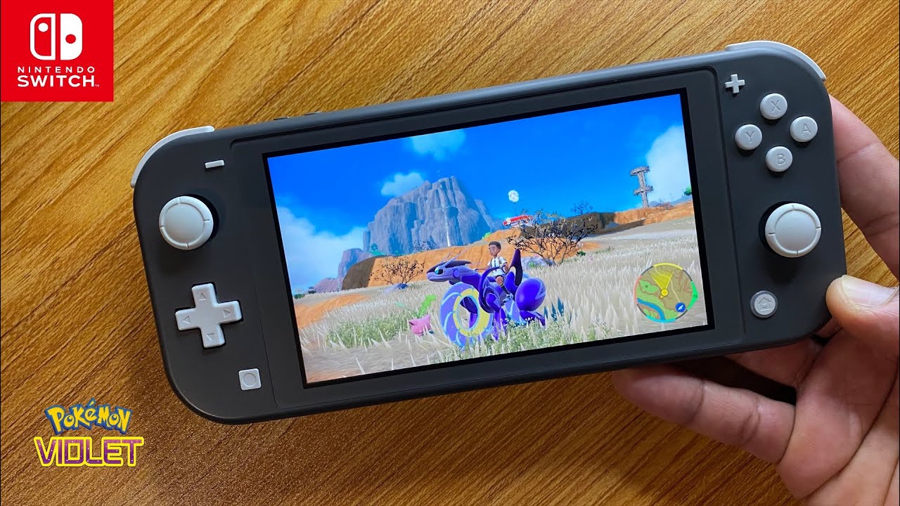 Pokémon Violet - After Updates Nintendo Switch Lite Gameplay
