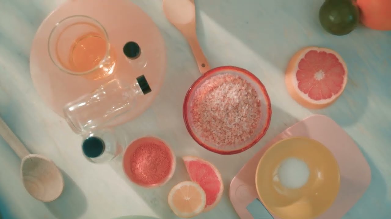 Watch us make Pink Champagne soap