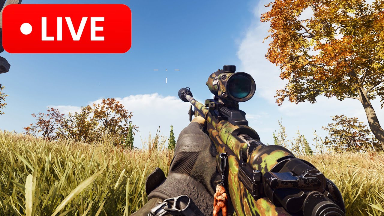 LIVE Ghillie Sniping with the NEW Sniper in Warzone!