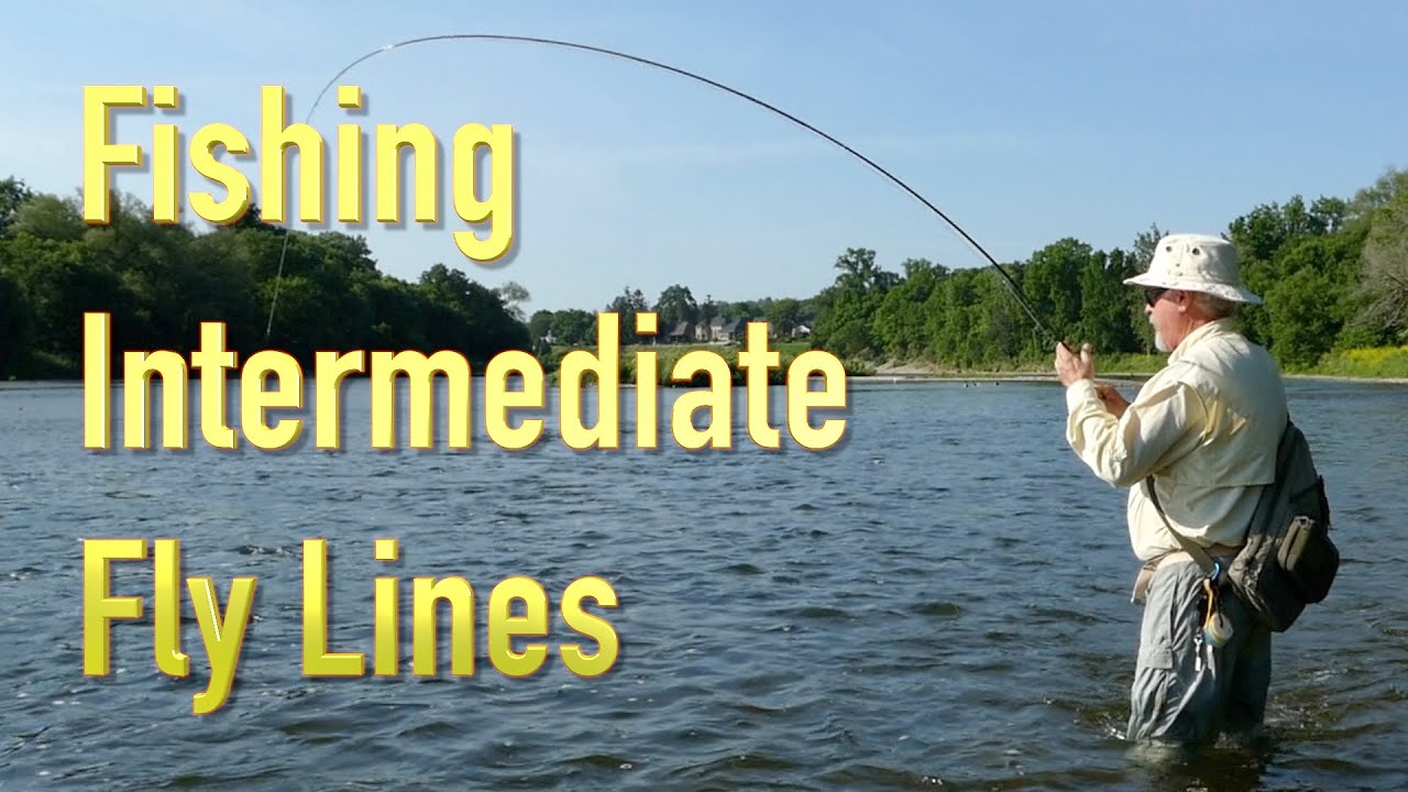 Fishing Intermediate Fly Lines: here's some on the river examples, chasing smallmouth bass