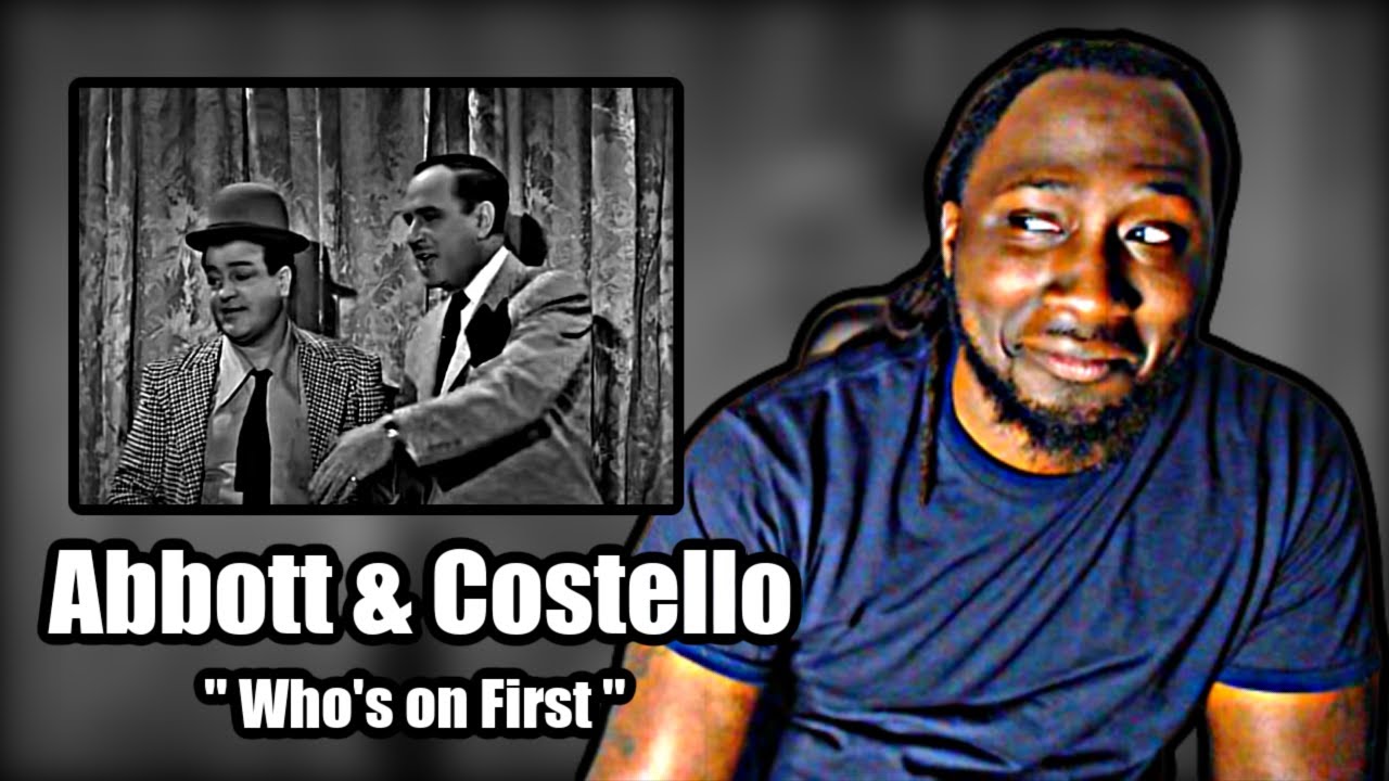 I CAN'T STOP LAUGHING!.. FIRST TIME WATCHING! Abbott & Costello - Who's on First | REACTION
