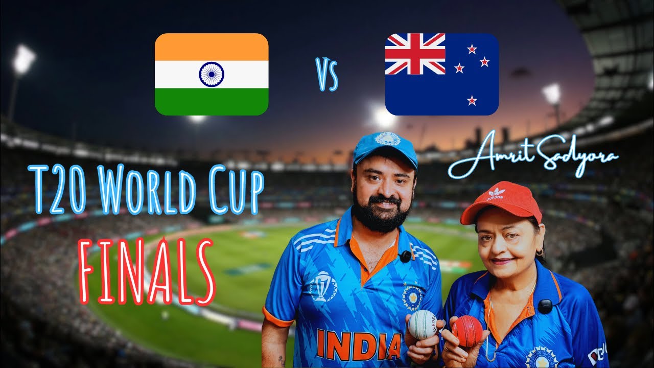 Live Commentary INDIA vs NEW ZEALAND T20 World Cup Final