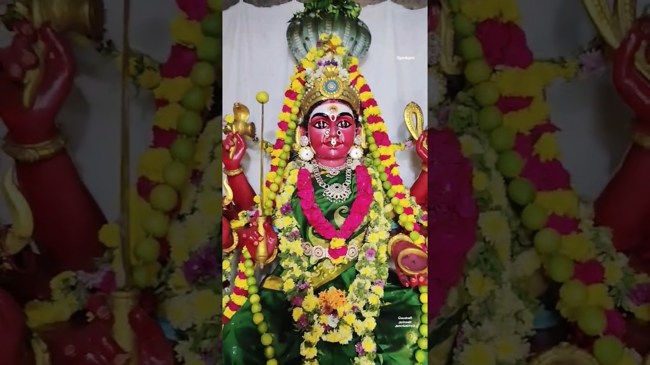 வெள்ளிக்கிழமை💥 அம்மன்✡️ அலங்காரம்🌺 19.12.25 