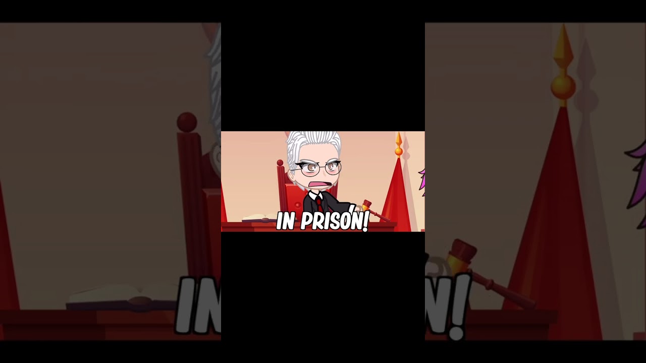 I Wouldn&rsquo;t Know How To React If I Was This Judge 💀 | Gacha Life #Shorts