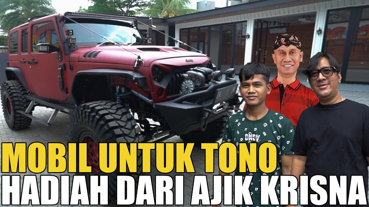 TONO DAPAT HADIAH MOBIL BARU DARI AJIK KRISNA.. ANDRE CEMBURU PENGEN JUGA