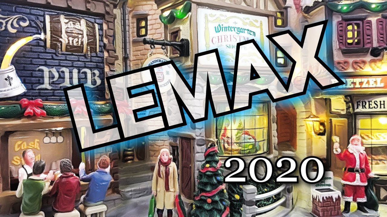 Lemax 2020  ☃️ Christmas Decor 2020 🎄  Christmas Village Decorations