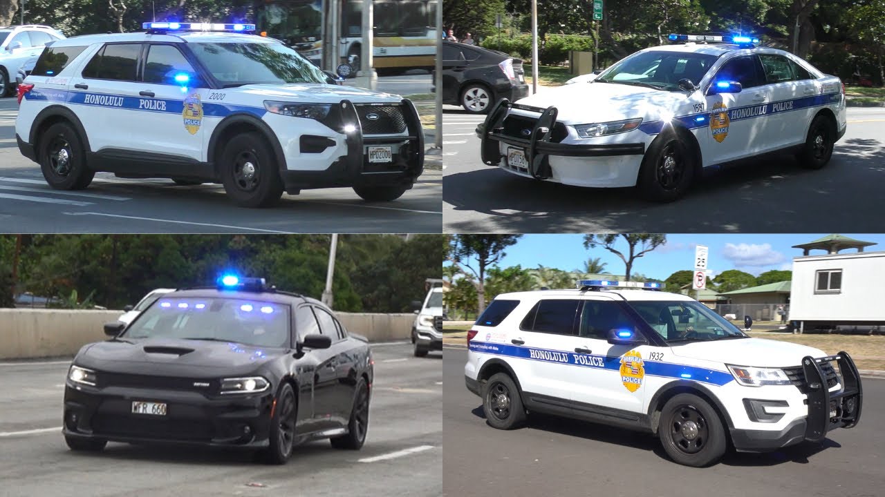 Honolulu Police Department Responding - Compilation #2