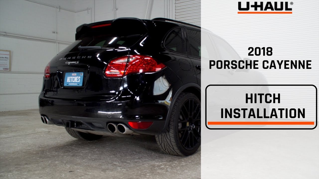 2018 Porsche Cayenne Trailer Hitch Installation