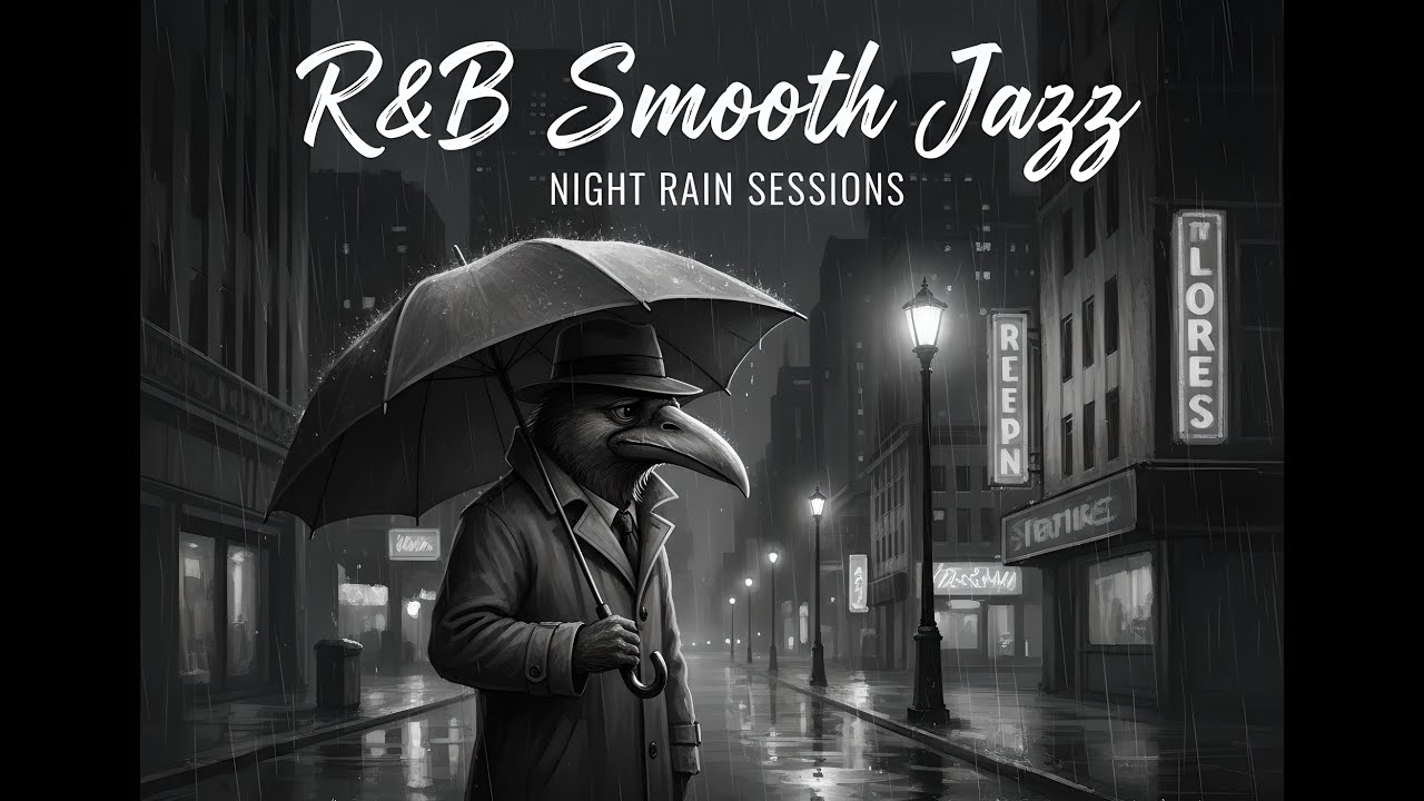 Smooth R&B Jazz Vibes | Mysterious Night Urban Escape