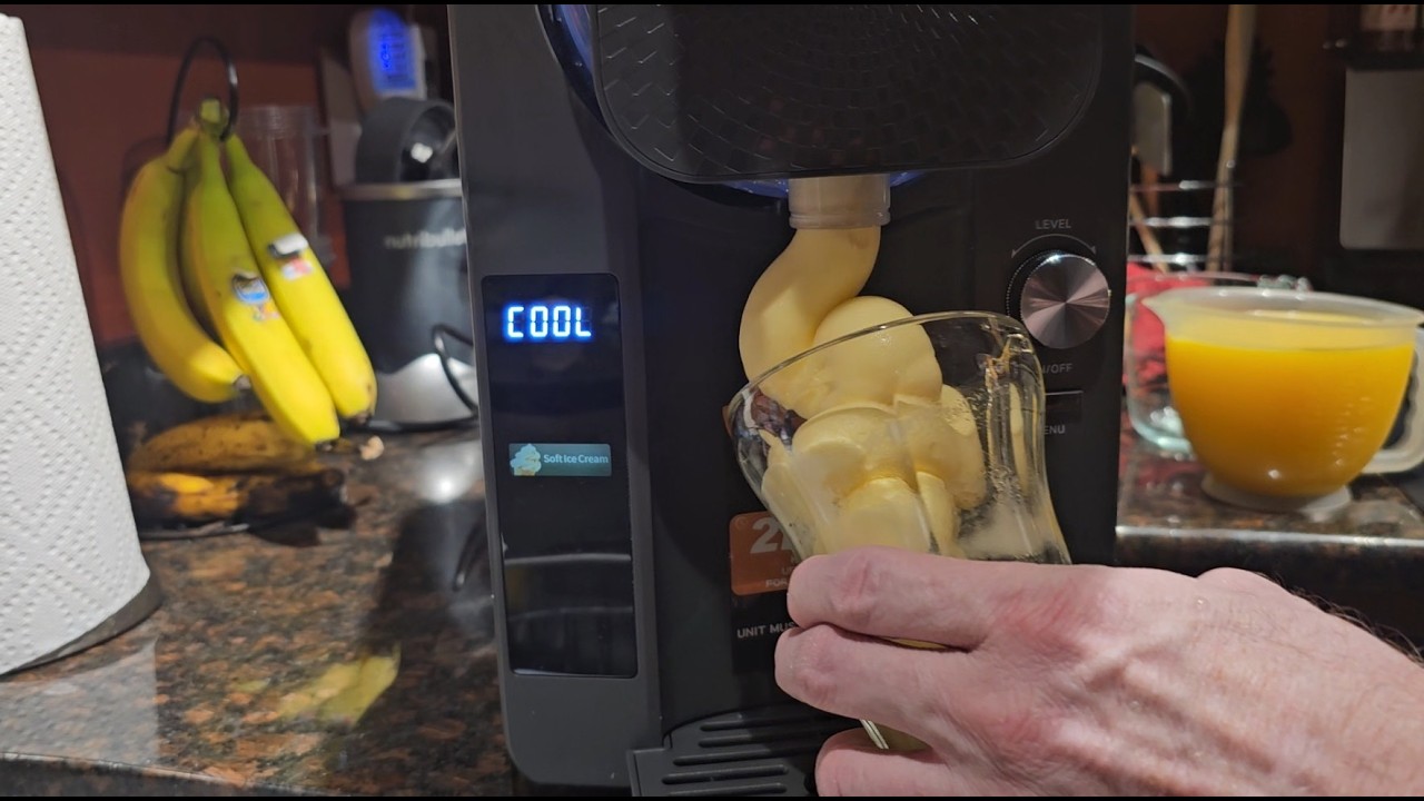 This Home Soft Serve Ice Cream Machine Actually Works? Testing It...