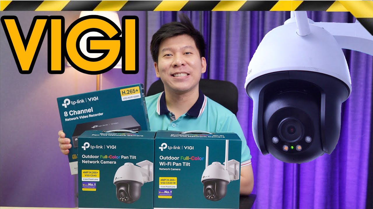 🔥 รีวิว TP-Link I VIGI C540 / C540-W กล้องวงจรปิด CCTV IP CAM นอกอาคาร 4MP แค่ 2xxx บ