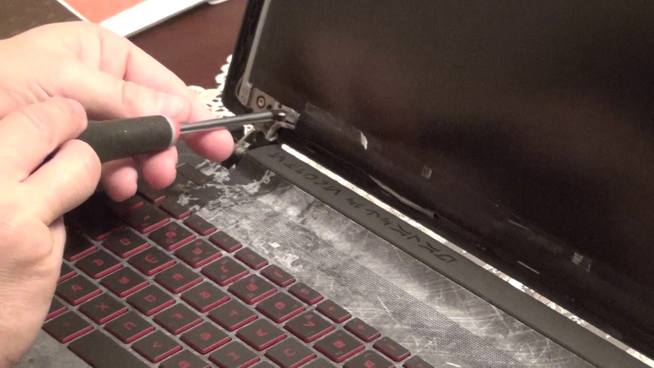 Laptop screen replacement / How to replace laptop screen (HP 15-AN050CA)