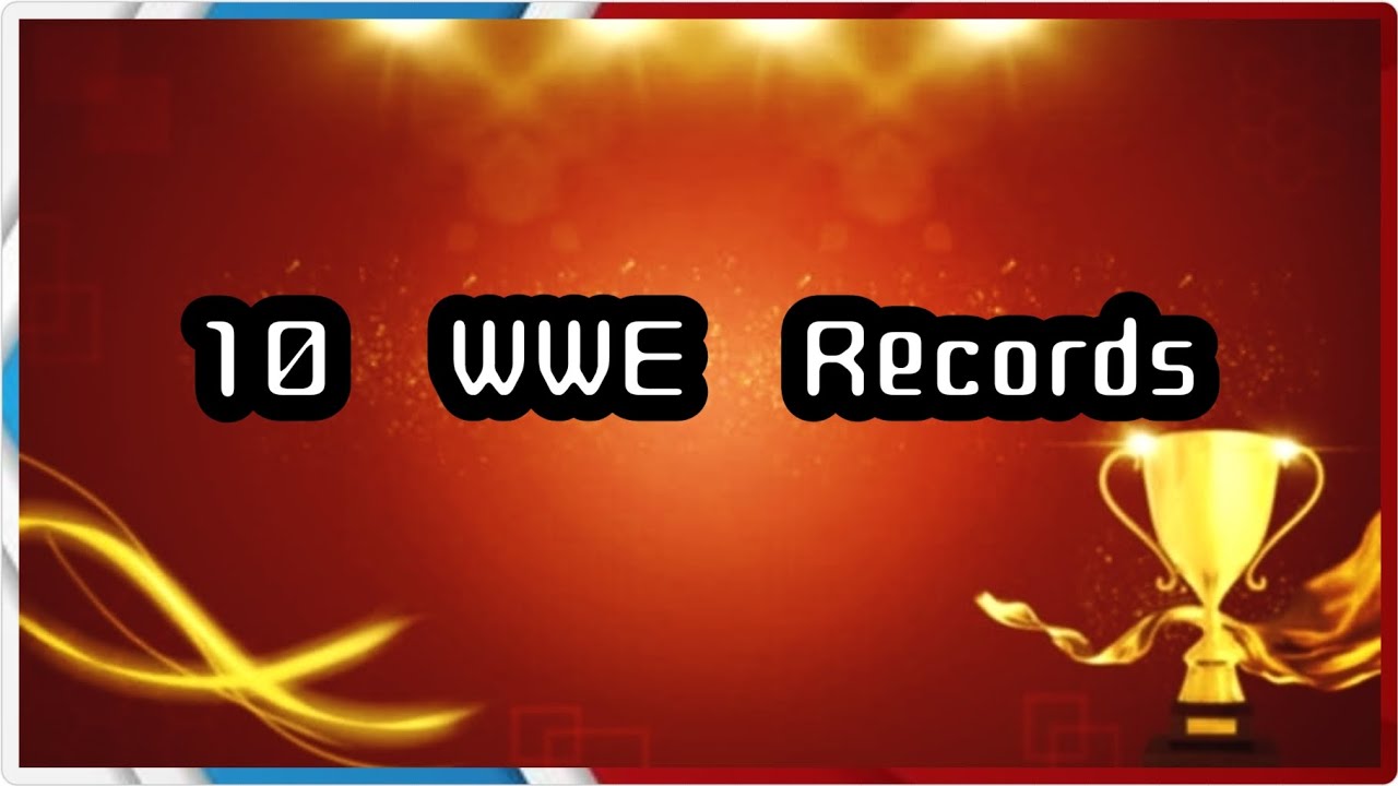 Ring Post Daily: 10 WWE Records.