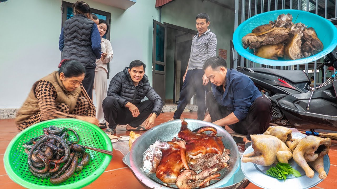 Mùi Khói Bếp I Bữa Cỗ Đám Giỗ Nhà Quê Ngày Giáp Tết