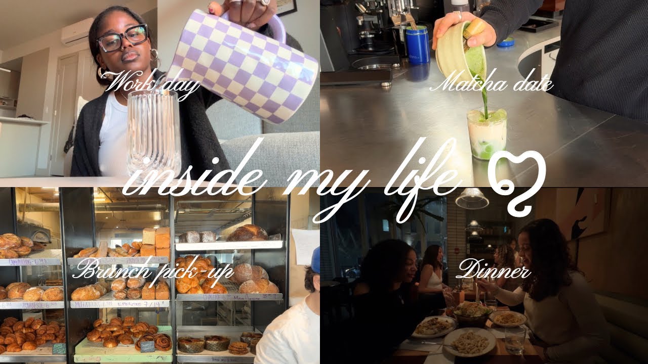 VLOG | enjoyment with friends, balancing work and pleasure, jazz shows and dinner in montreal ˚ʚ♡ɞ˚