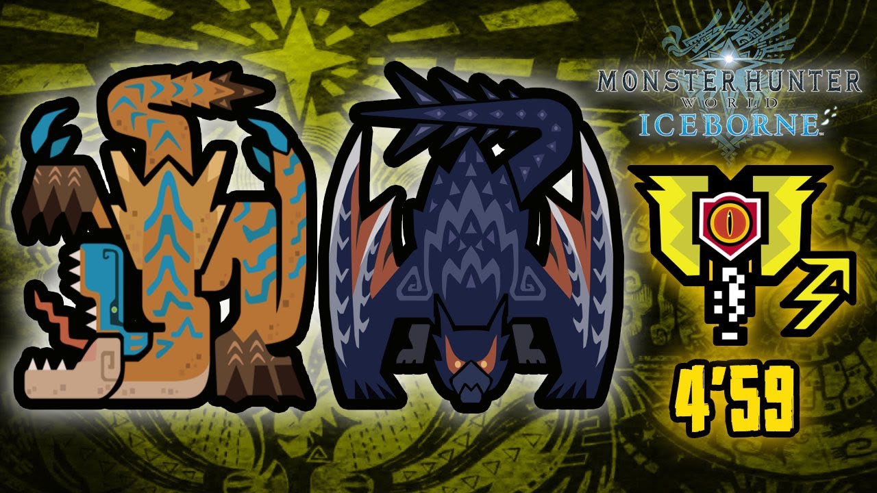 MHWorld Iceborne : 3★ When the Swift Meets the Roar | 4'59 | Solo With Charge Blade