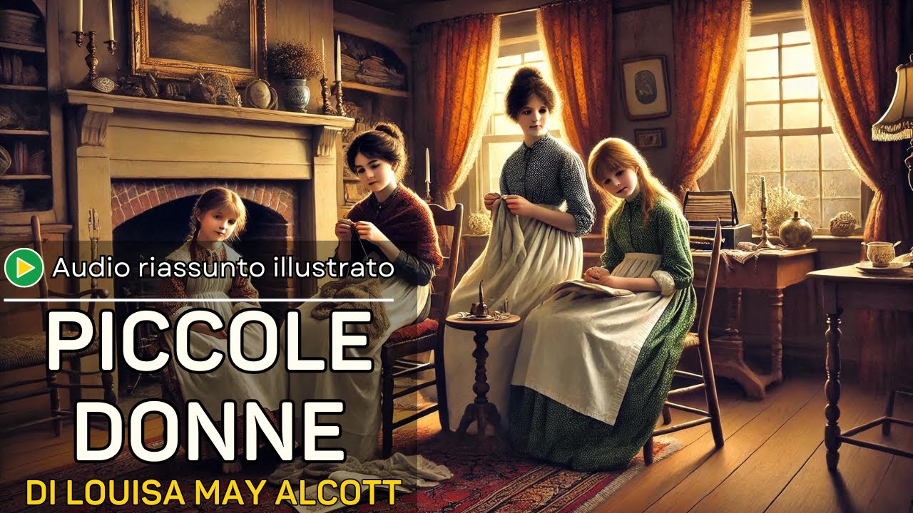 Piccole Donne (Little Women) di Louisa May Alcott – Audio riassunto illustrato