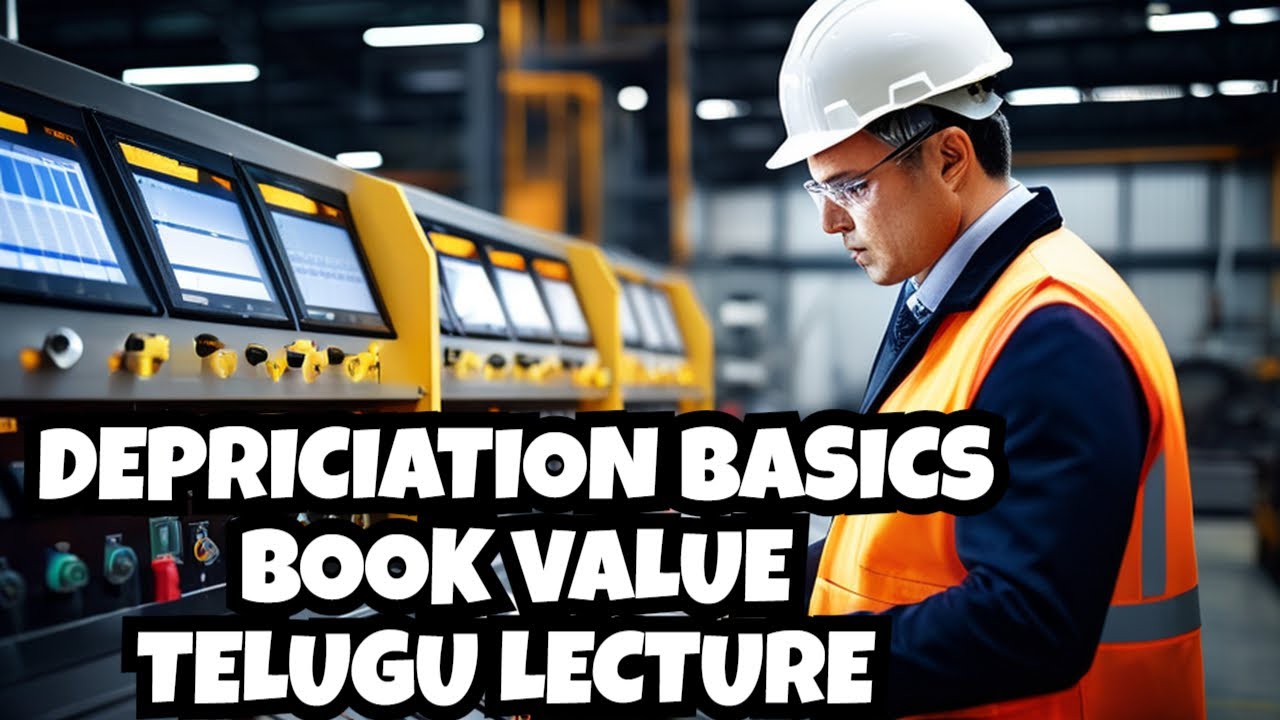 Depreciation | Book Value | Depreciation Basics | Industrial Management | Industrial Engineering