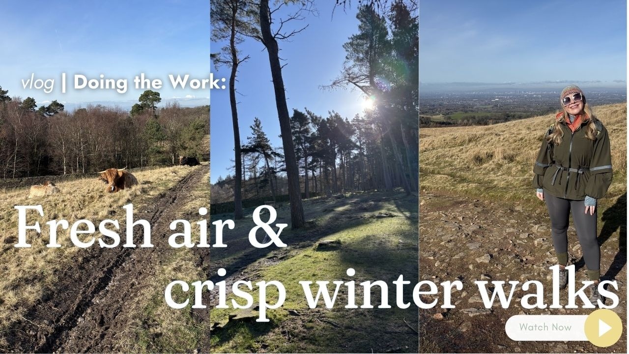 Doing The Work Vlog | Changing Plans & Winter walks