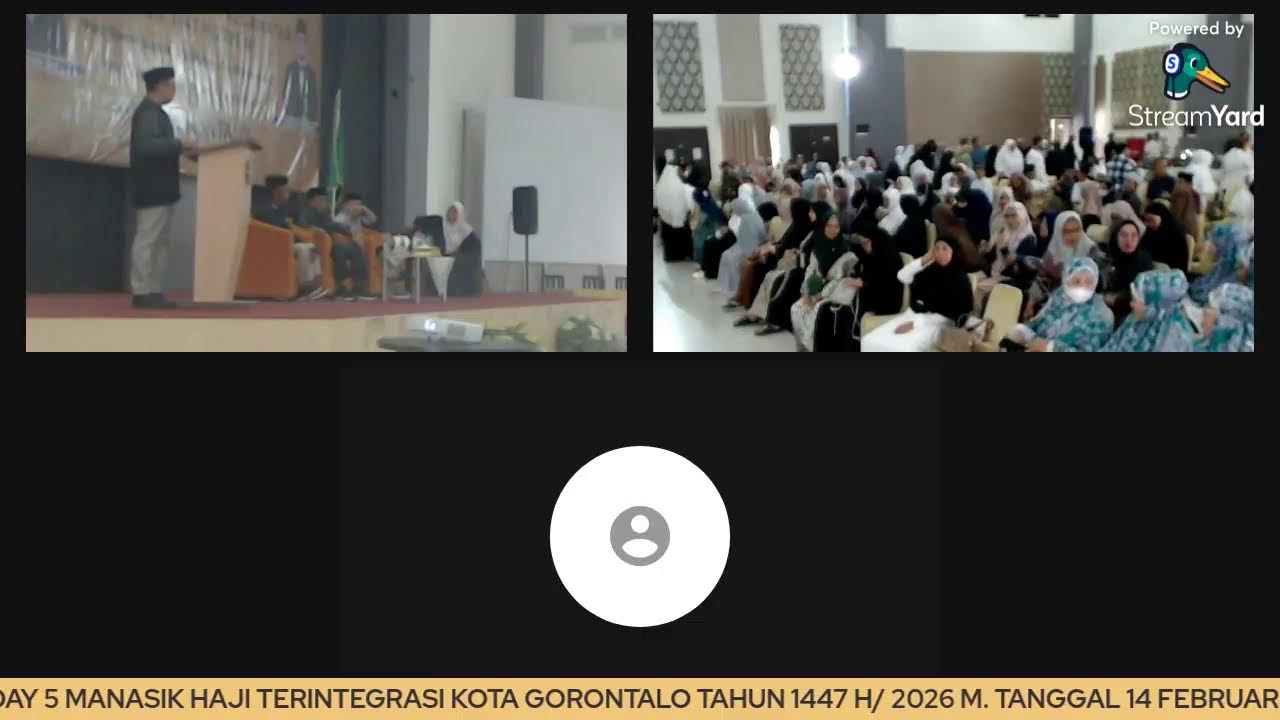 [LIVE] MANASIK HAJI TERINTEGRASI KOTA GORONTALO 1447 H / 2026 M