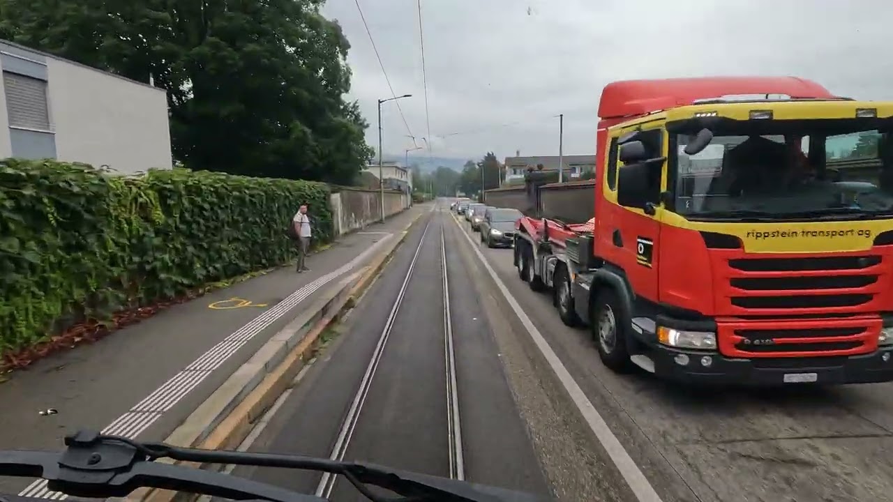 Führerstandsfahrt ASM (Bipperlisi) Strecke: Solothurn - Riedholz (TEIL 1)