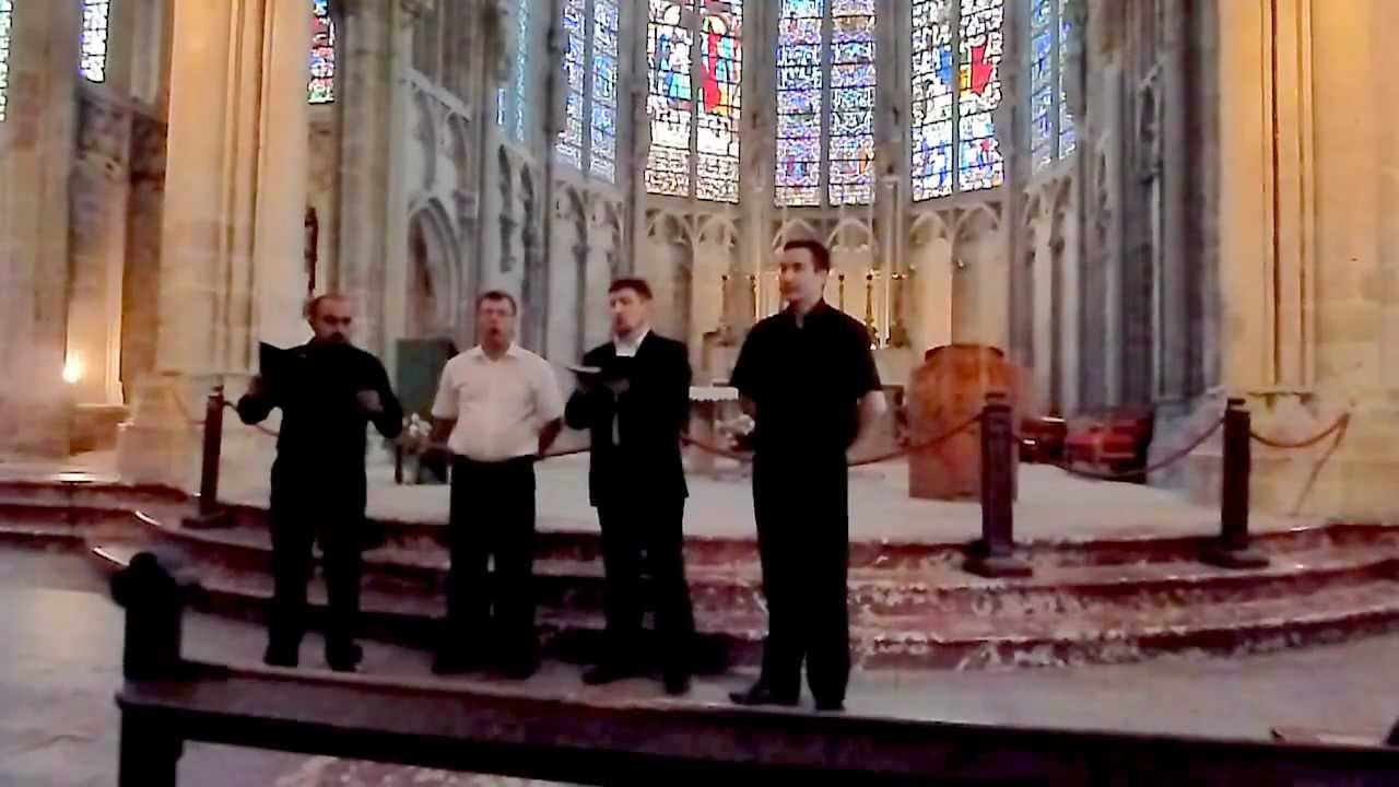 Doros Russian male voice choir - Carcassonne, South France