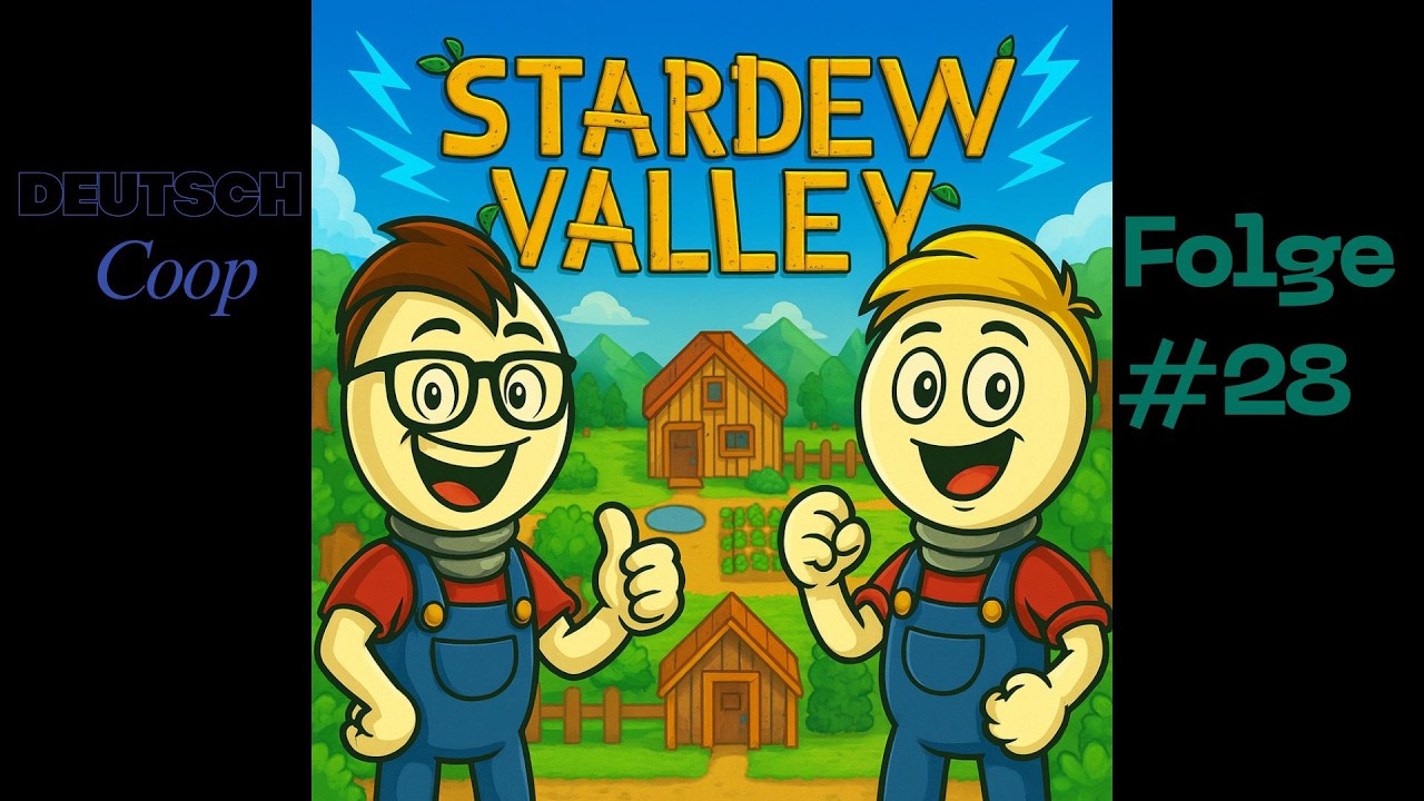 Stardew Valley Herbst Tag 1&2 Start in den Herbst, Sprenkler Setzen Beete bestellen, Minenarbeit