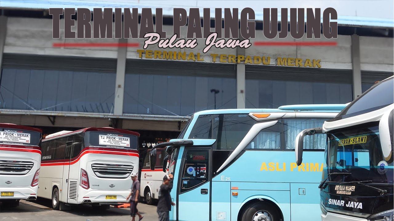 Terminal Pinggir Laut‼️Terminal Terpadu Merak 2023