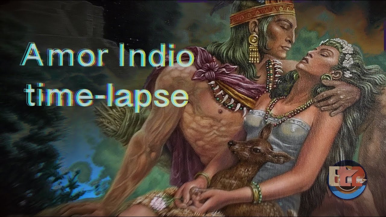 Amor Indio Time-Lapse Painting