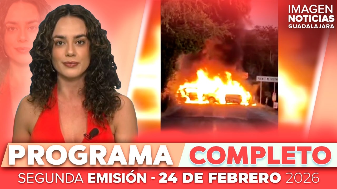 Noticias GDL con Carolina Martínez | Programa completo 24 de febrero de 2026