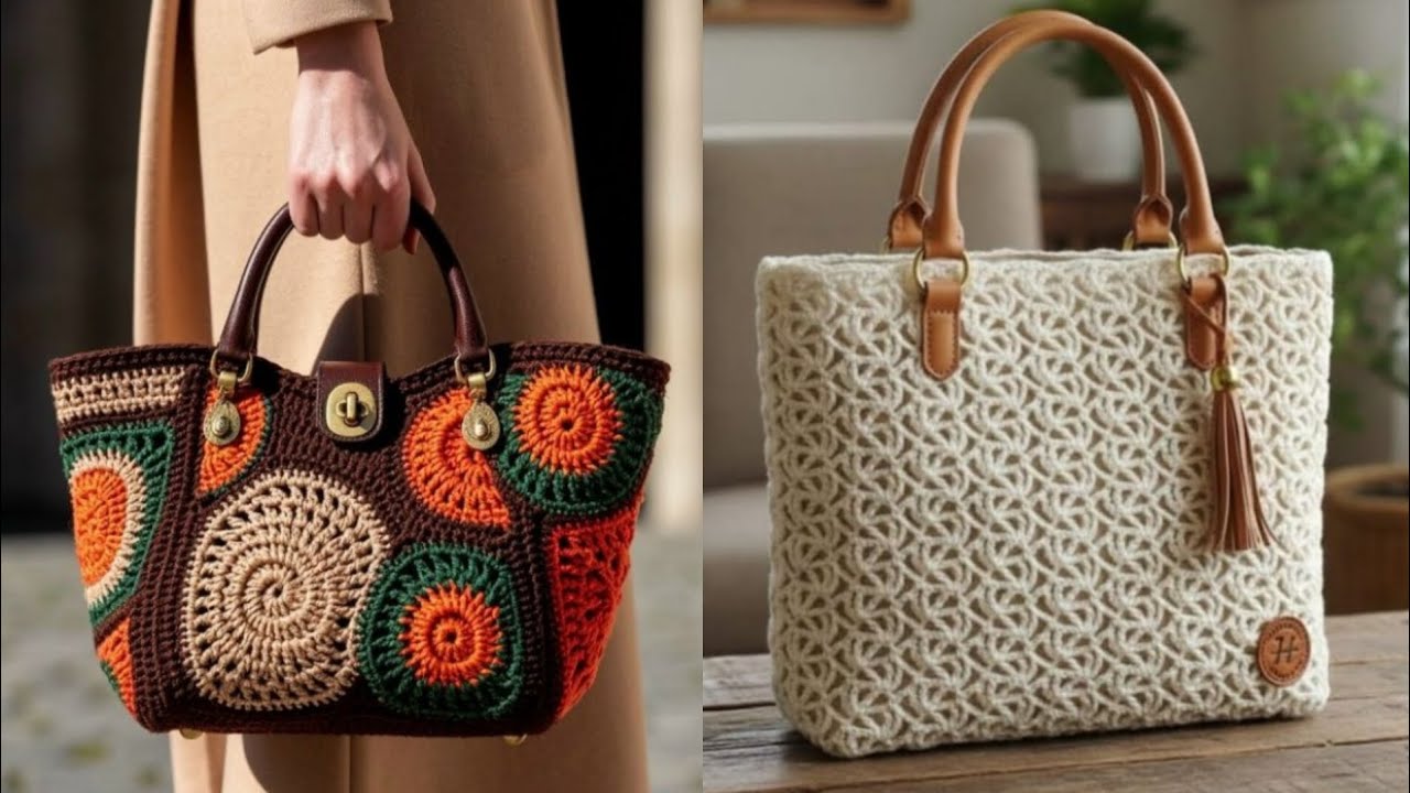 Handmade Crochet Handbag – Soft, Stylish & Special 🌸 | beautiful handbag collection 2026 |