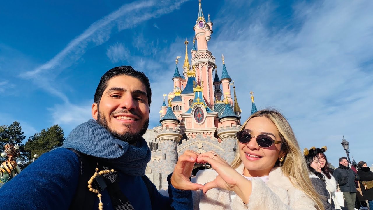 Feliz CUMPLEAÑOS mi amor…festejando en el mágico Disneyland Paris!